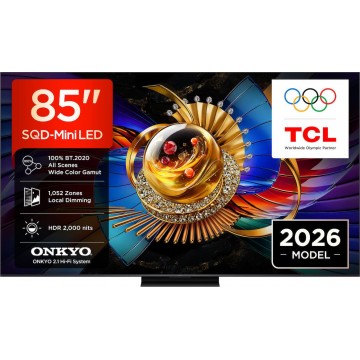 TCL 85Q7D Pro Smart Τηλεόραση 85" 4K UHD SQD-Mini LED HDR 2026 TCL 85Q7D Pro Smart Τηλεόραση 85" 4K UHD SQD-Mini LED HDR 2026